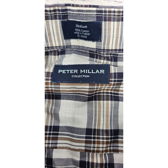 Peter Millar Men's Long Sleeve Collection Button‎ Up Size Medium - Picture 3 of 5
